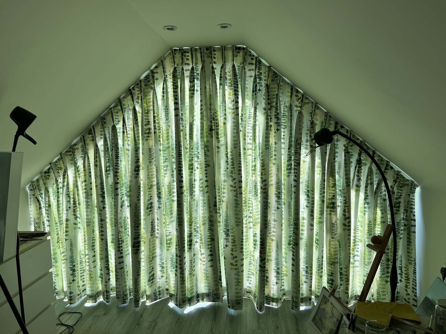 Curtains and Blinds for Shaped Windows